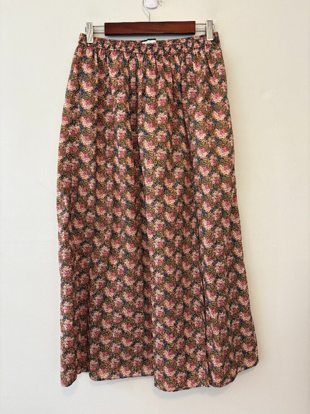 J Crew Collection Side Slit Maxi Skirt Size Small Ratti Prism Floral